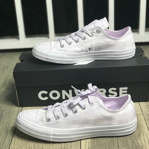 Converse Shoes - NWT Converse Ctas OX Velvet Barely Grape W AUTHENT